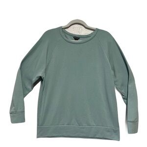 Eddie Bauer Seafoam Green Women's Crewneck Jersey Top